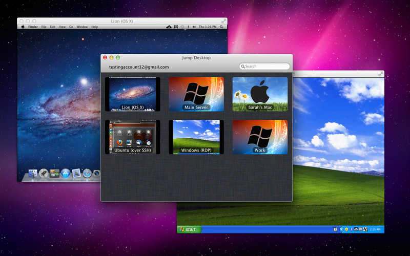 give access to vnc viewer for mac